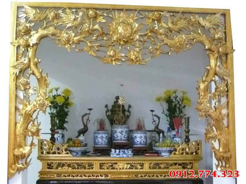 Cửa võng chạm hồng trĩ